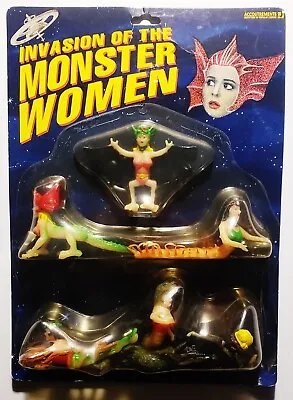 Vintage 2002 Accoutrements Toys  Invasion Of The Monster Women  Figure Set *NEW* • $54.99