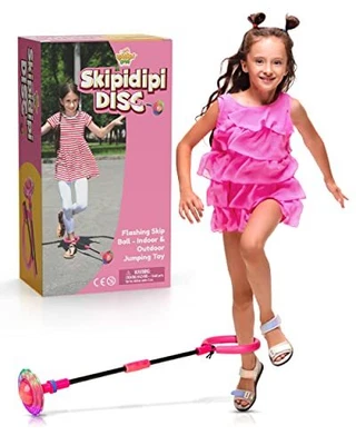 $26.50 • Buy Skip It Ankle Toy Pink Flashing Retro Skipit Toy Hopper Ball - Jump Rope Improve