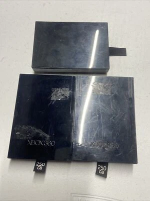 $34.99 • Buy Lot Of 3 Microsoft Xbox 360 S Slim 250GB HD Hard Drive + 120 GB HD (READ DETAILS