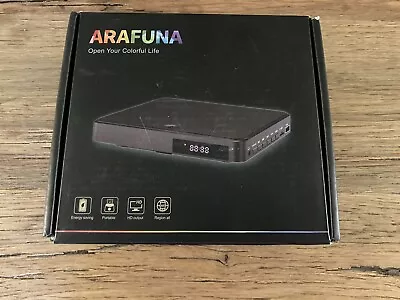 ARAFUNA HDMI Portable Compact DVD/CD Disc Player Model MD1014B New-open Box • $25