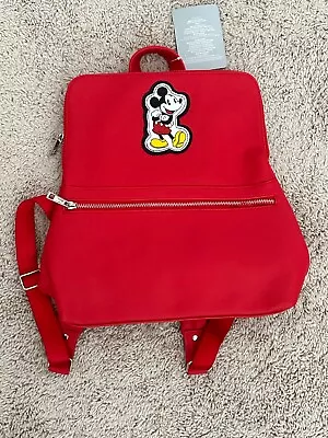 Disney Mickey Mouse Red Backpack NWT • $10