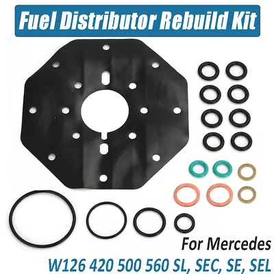 Fuel Distributor Rebuild Kit For Mercedes-Benz 420 500 560 SL SE SEC #0438101018 • $37.99