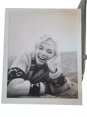 Marilyn Monroe George Barris Signed From Original Negative - Her Last Photos • $2999.99