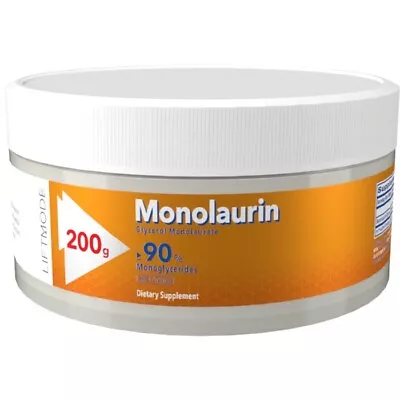 Monolaurin Powder 200 Gram 7 Oz (400 Servings Of 500 Mg) • $25