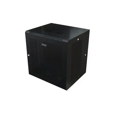 StarTech Wall Mount Server Rack Cabinet 12U Rack 24in Deep Hinged Enclosure • £601.39