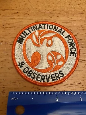 Multi-National Force And Observers MFO Peace Dove Orange White INV9377 • $4.99