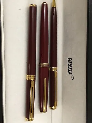 NOS MONTBLANC NOBLESSE FOUNTAIN Rollerball And Ballpoint Pens • $700