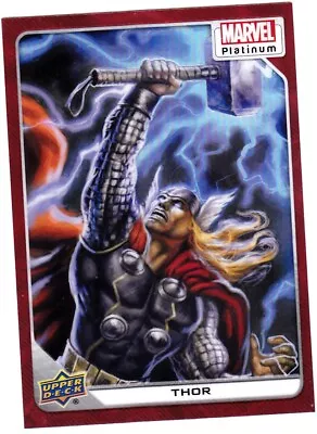 2023 Marvel Platinum Thor Red Rainbow • $1.99