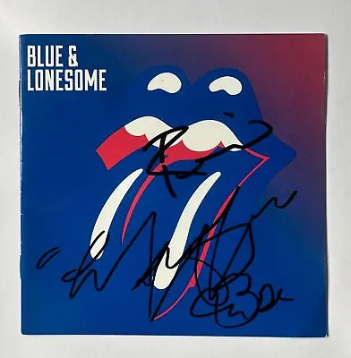 The Rolling Stones Signed CD Cover OnlineCOA AFTAL #12 • $355.80