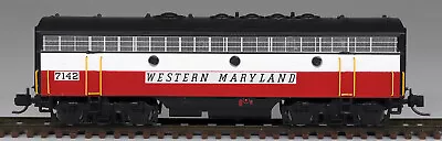 InterMountain N Scale 69794 Western Maryland - Circus EMD F7B Locomotive • $161.45