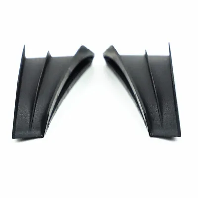 2Pcs Motorcycle Body Fairing Winglet Side Wing Wind Air Deflector Spoiler Kit • $11.60