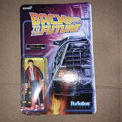 Back To The Future Marty McFly 1980s 3 3/4-Inch ReAction Figure • $22