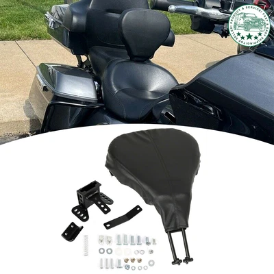 $47 • Buy Driver Rider Backrest Fit For Harley Touring Road Glide Street Glide 2009-2021