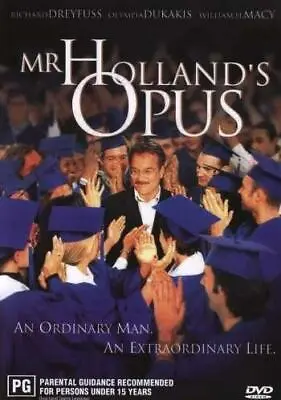 Mr Holland's Opus  (DVD 1995) Richard Dreyfuss Drama Region 4 Vgc T344 • £7.36