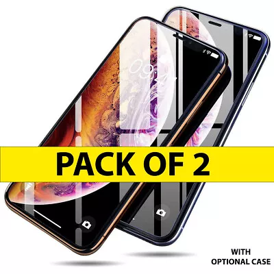 £1.75 • Buy Tempered Glass Screen Protector & Cover For IPhone 12 XS Max XR XS 11 Pro SE 2