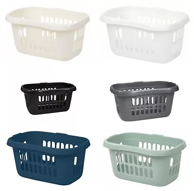 Hipster Laundry Basket Plastic High Grade Washing Clothes Storage Basket WHAM • £9.50