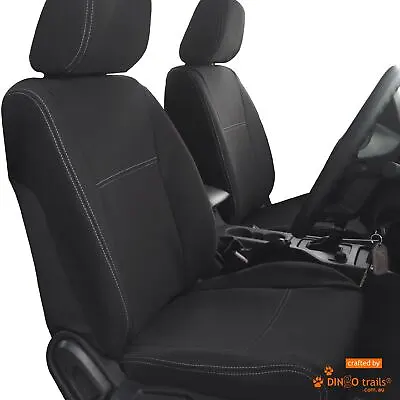 Fit Ford Ranger PX1 (Jul11-Aug15) Standard FRONT Premium Neoprene Seat Covers • $309