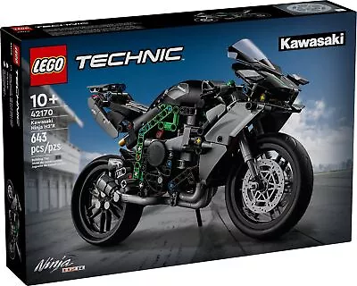 LEGO 42170 Technic Kawasaki Ninja H2R BRAND NEW SEALED Bike Motorbike • $87