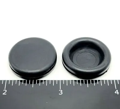 3/4  Hole Solid Rubber Grommet Panel Flush Plug For 1/16” Thick Materials 1  OD • $10.95