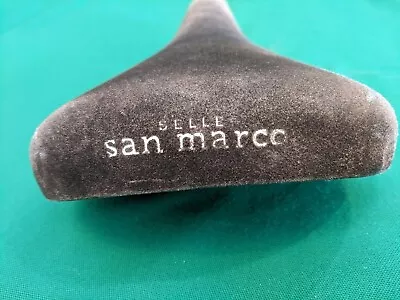 Selle San Marco Suede Leather Bike Saddle Tan/brown Vintage • $34