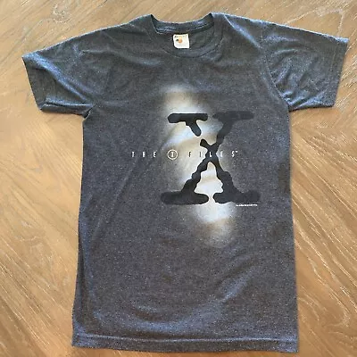 The X Files 2013 Bay Island T-Shirt Size S Crew Neck Gray Short Sleeve 16x25.5 • $9.99