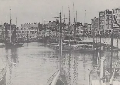 Kent Postcard - Ramsgate Marine Heritage - Basin Looking West C.1896 - RR9109 • £2.10