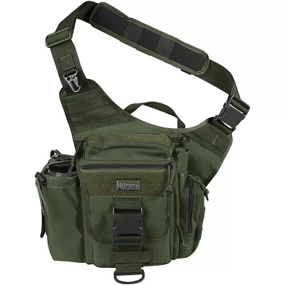 Maxpedition Jumbo Versipack Hunting Shoulder Bag Nylon Messenger Pack OD Green • £125.95