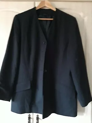 £5 • Buy Berketex Ladies Button Front Black Jacket