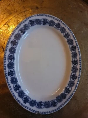 £5 • Buy Tunstall Soho Pottery Acadia 1904-1910 12  Oval Plate