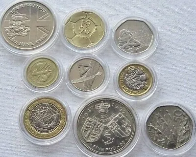 10 X  Coin Capsules  High Quality • £3.14