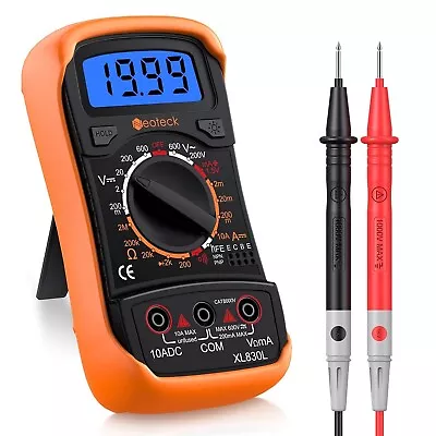 Multimeter Digital Multi Tester Voltmeter Ammeter Ohmmeter Ac/dc Voltage • £2