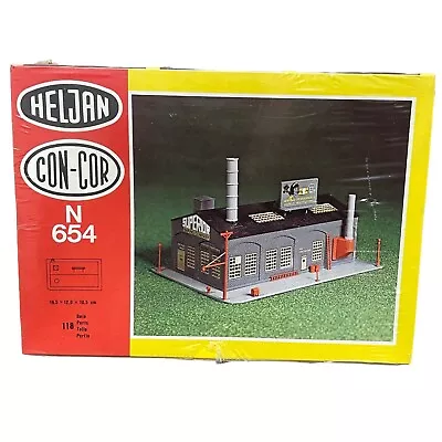 Heljan Con-Cor N Scale 654 Superior Baking Company Plastic Kit NEW SEALED BOX • $24.95