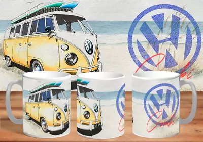 Volkswagen Kombi Surfer Coffee Mug Birthday Gift • $22.99