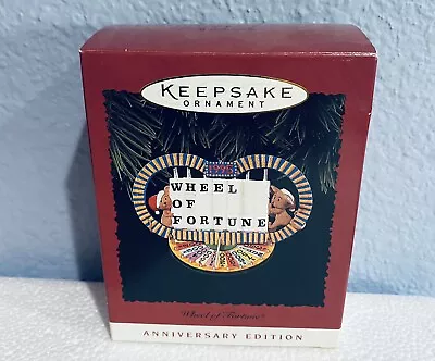 1995 Hallmark Keepsake Ornament Wheel Of Fortune Anniversary Edition  • $7.99