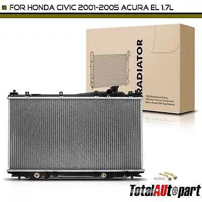 Radiator W/ Oil Cooler For Honda Civic Acura EL 2001-2005 1.7L Automatic Trans. • $60.99