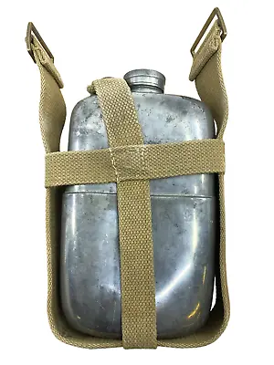 £245.58 • Buy WW1 British Canadian Officers Canteen Flask With P08 Web Carrier 1918 Dated