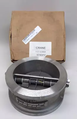 Crane G15CVF-9 DUO-CHEK II Wafer Check Valve 316SS CF8M 6  150 Size 6 • $725