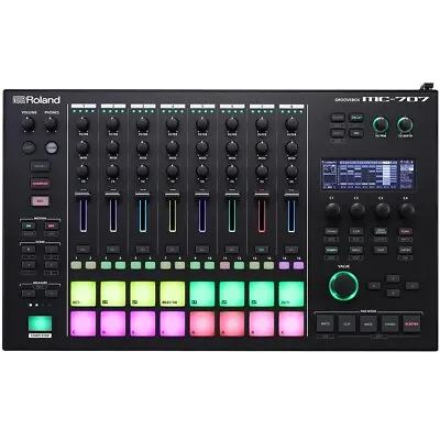 Roland MC-707 Groovebox Audio/MIDI Recorder Sequencer Synthesizer W/ Effects • $899.99