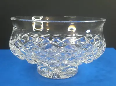 Waterford Crystal Footed Bowl Signed Ex Condition • $25