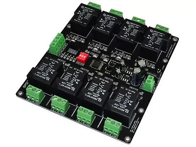 HD30A 8 Channel I2C Electromagnetic Relay Module 12V PCF8574 Arduino Raspberry • $35.95