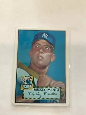 Mickey Mantle RC Topps #311 Reproduction Limited#20026 Porcelain In Box-a • $35.99