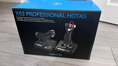 SEALED Logitech G Saitek X52 Pro Flight Controller • £125