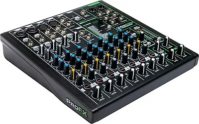 Mackie ProFX10v3 10-Channel Analog Mixer With Onyx Mic Preamps Effects And USB • $229.99