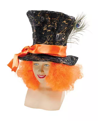 £8.95 • Buy Mad Hatter Hat & Hair Book Week Fancy Dress Costume Accessory 