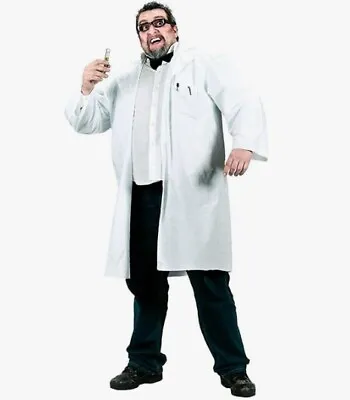 Mad Scientist Lab Coat - Costume - Plus Size - Chest Size 48-53 • $24.99