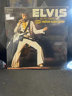 Elvis Presley As Recorded At Madison Square Garden RCA Victor Original 1972 • $59.99
