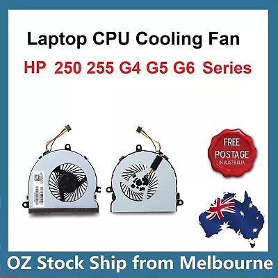 Fan CPU Cooling For HP ProBook 250 G5 W5T32PT W5T33PT G4 T3M28PT T3Z19PT N0C12PA • $13.95