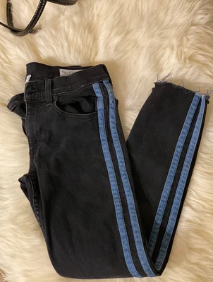 £1.64 • Buy Rag & Bone Dre Low Rise Slim Boyfriend Jeans Size 24 PREOWNED