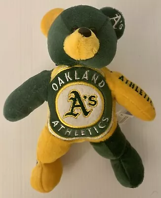 OAKLAND A’s Forever Beanie Baby MLB Baseball Plush Bear • $19.99