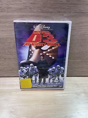 New Sealed D3 The Mighty Ducks DVD Movie 1996 Emilio Estevez Walt Disney • $9.99